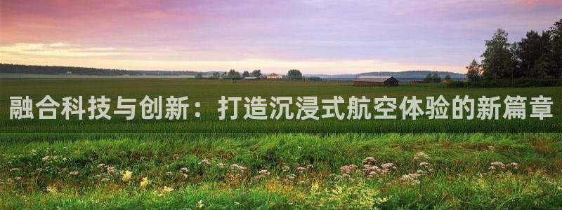 彩虹多多app最新版本：融合科技与创新：打造沉浸式航空体验的新篇章
